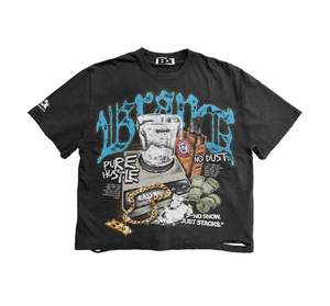 Fabricación personalizada de alta calidad logotipo personalizado serigrafiado Boxy Fit camisetas impresas con diamantes de imitación camisetas sin mangas - Product Image 2