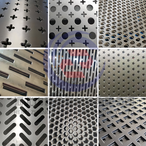 Vòng tròn không gỉ đục lỗ kim loại lưới kim loại đục lỗ tấm nhôm đục lỗ để trang trí - Product Image 2