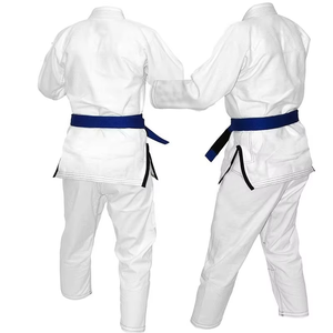 Uniforme de Jiu Jitsu Brasileño BJJ Gi, Kimono de Entrenamiento de Artes Marciales de Poliéster/Algodón, Duradero, Transpirable, Personalizable, Opción Frontal Personalizable - Product Image 5