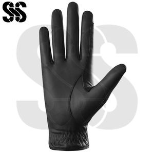 Gants d'équitation d'hiver tendance de haute qualité, légers et faciles à porter, en cuir synthétique, protection complète des doigts, sécurité - Product Image 5
