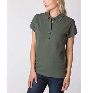 Polo de Golf de Manga Corta para Mujer, Marca Personalizada de Alta Calidad, Logotipo Bordado, Poliéster y Elastano, Exportación desde Bangladés - Product Image 2