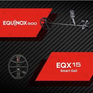Detector de Metales Plegable Multifrecuencia MINELB Equinox 900 Nuevo y Más Vendido para Adultos, Paquete con Bobina EQX 15 - Product Image 3