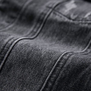 Vestes en jean pour hommes de haute qualité en gros OEM, logo de marque, lavage bon marché, veste en jean personnalisée, vente en gros d'usine, vestes en jean pour hommes - Product Image 5