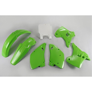 KIT OEM parti di moto in carbonio di plastica per Kawasaki KX 125 1993 Motocross Air Shipping - Product Image 1