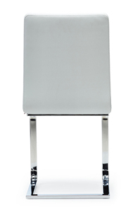 Silla de Comedor Tapizada de Lujo Moderna de Alta Calidad con Base de Metal - Product Image 2