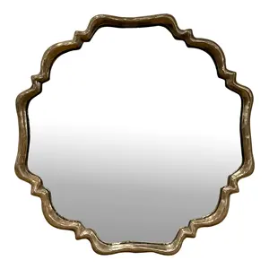 Espejo de Pared Plateado Valentia de Uttermost, Espejo Decorativo con Marco Ornamentado, Diseño Elegante para Decoración del Hogar, Superficie Reflectante - Product Image 1