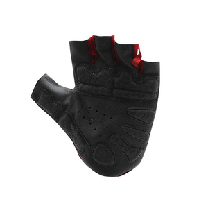 Tela suave de neopreno y cuero sintético hecho Fitness guantes de levantamiento de pesas ciclismo bicicleta medio dedo MTB guante de bicicleta de montaña - Product Image 3