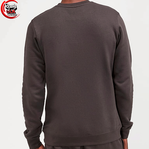 2024 hommes luxe pull décontracté sweats à capuche 100% coton coupe ample avec Logo en relief brodé personnalisé pour l'hiver - Product Image 4