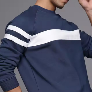 Sweat-shirts d'hiver pour hommes les plus vendus en 2026, unis, anti-boulochage, respirants, durables, logo personnalisé, grande taille, service OEM, tissu éponge - Product Image 3