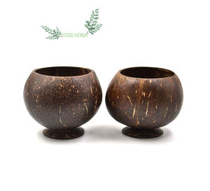 Eco2go de taza de cáscara de coco/portavasos de coco acepta el embalaje del cliente de Eco2go Vietnam - Product Image 6