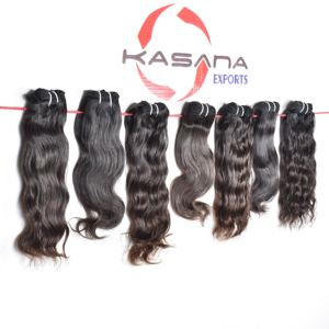 Cuticule alignée tissage faisceau pas cher vietnamien naturel femmes couleur noir en gros vague profonde machine double trame cheveux humains - Product Image 5