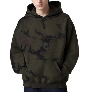 Vente en gros Design personnalisé Oversize Tie Dye Design Matériau de qualité supérieure Poche avant Cordon de serrage Col à capuche Design Sweat à capuche - Product Image 2