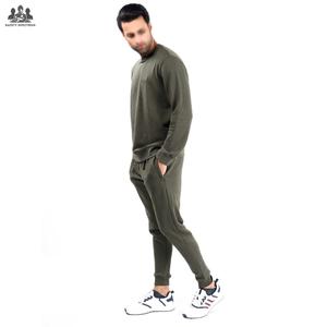 Conjunto Deportivo Informal de Invierno 2025, Transpirable, de Secado Rápido, Ligero, 100% Algodón Ecológico, Chándal para Hombre - Product Image 3