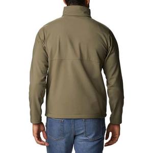 Nouvelle arrivée 2026, fourniture directe d'usine, veste softshell en toile enduite pour homme, mode d'hiver, coupe-vent épais, vente - Product Image 6