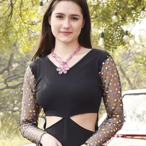 Robe courte en coton indien faite à la main, teinte unie, pour femmes, élégante pour les fêtes et l'été, taille naturelle, cadeau d'anniversaire parfait - Product Image 1