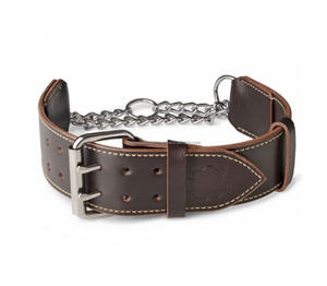 Collar personalizado para mascotas de cuero resistente, collar de perro liso de cuero real para entrenamiento de mascotas, productos para caminar a un precio barato - Product Image 6