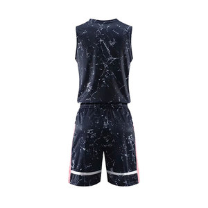 Maillots de basket-ball pour hommes sur mesure respirant sublimé uniforme avec option de taille plus à vendre - Product Image 2