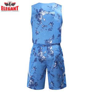 Moda nuevo color sin mangas deportes Jerseys verano desgaste hombres mujeres baloncesto uniforme conjunto - Product Image 3