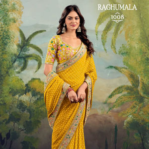 ชุดแต่งกายแบบดั้งเดิมอินเดียพื้นเมืองสำหรับงานแต่งงานของปากีสถาน - Product Image 1