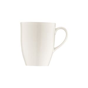 Juego de 6 Tazas Cónicas de Porcelana de 250 cc, Diseño Minimalista, Patrón Sólido - Product Image 1