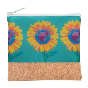CreaBeauty Personalized Cork S <b>Toiletry</b> Bag Custom Merchandising Trousse - Product Image 3