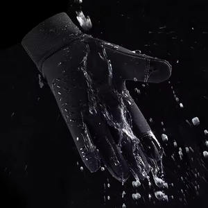 สำหรับชายและหญิงถุงมือกีฬาสำหรับวิ่งและวิ่งออกกำลังกายหน้าจอสัมผัสซิลิโคนโลโก้ตามสั่ง - Product Image 1