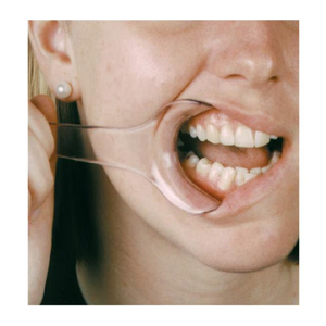 Retractor Bucal Manual Desechable de Doble Cabeza con Material Plástico para Uso Dental - Product Image 1