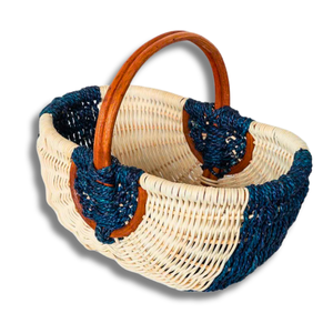 Customizable Natural <b>RATTAN</b> HARVEST <b>BASKET</b> PICNIC <b>BASKET</b> with Handle Vietnam Handmade Outdoor <b>Basket</b> - Product Image 1