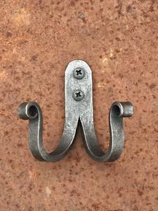 Reliable Manufacturer Vintage Decorative Cast Iron Wall Hook <b>For</b> Hanging <b>Towels</b> Coats Hats Scarves And More In Rustic Interiors - Product Image 5