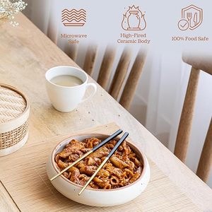 Small ceramic food bowl for kids and toddlers Traditional European ceramic food bowl for home dinner ware tabletop classic bowl - Product Image 2