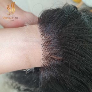 ขายส่งปิดลูกไม้ HD 5X5ตรง,คลื่นร่างกาย,ผมหยิกหยักศกมนุษย์ผมเวียดนามดิบลูกไม้ปิดวิกผม - Product Image 6