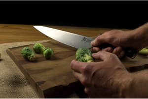 SCL-Cuchillo de chef de acero de Damasco de lujo de 8 pulgadas, cuchillo profesional de acero de Damasco de 67 capas VG10, cuchillo de cocina, hoja afilada - Product Image 2