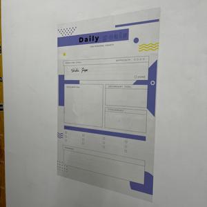 Planificador Diario Adhesivo Estático 2026, Pizarra Blanca Reutilizable sin Adhesivo, Planificador de Pared Modelo 9 - Product Image 6