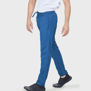 Pantalones ajustados de algodón para hombre, ropa informal a la moda, alta calidad, Color sólido, 2023 - Product Image 5