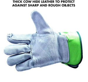 ถุงมือประกันแรงงาน ถุงมือทำงานกลางแจ้ง ถุงมือทำงานผ้าฝ้ายราคาถูก ถุงมือป้องกันแรงงาน ถุงมือทำงานก่อสร้างอุตสาหกรรม - Product Image 6