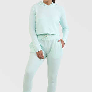 Sudadera con Capucha Corta Personalizada para Mujer, Invierno, 100% Algodón, Ecológica, de Secado Rápido - Product Image 5