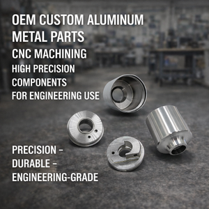 ชิ้นส่วนโลหะอะลูมิเนียมและสแตนเลสแบบกำหนดเองจากโรงงานผู้ผลิต (OEM) ด้วยการกลึงซีเอ็นซี ตัดด้วยลวดไฟฟ้า และงานเจาะรู สำหรับชิ้นส่วนวิศวกรรมที่มีความแม่นยำสูง - Product Image 2