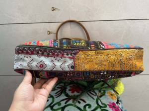 Nuevo diseñador Banjara hecho a mano con cierre de cremallera bolso de mensajero Boho indio Vintage elegante para mujeres - Product Image 5