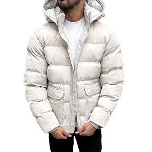 New High Quality OEM Custom Printed <b>Padded</b> Bubble Warm Winter <b>Men</b> Coats Puffer Jacket - Product Image 4