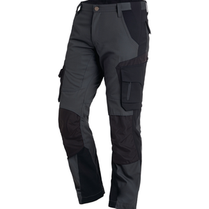 กางเกงทำงานคุณภาพสูง ไซส์ 54 สีแอนทราไซต์/ดำ Florian Workwear - Product Image 2