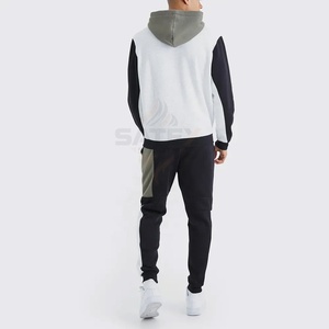 Conjunto Deportivo Personalizado al por Mayor para Hombre, Sudadera con Capucha y Pantalones Deportivos de Color en Bloques, Ropa Deportiva de Dos Piezas, Trajes Deportivos para Hombre - Product Image 5
