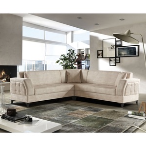 Sofá seccional moderno de lujo, mueble de sala de estar para el hogar, color natural - Product Image 2