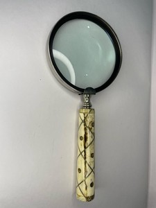 Lupa de latón antigua Vintage 10X lupa de madera hecha a mano producto artesanal de Metal Premium - Product Image 6