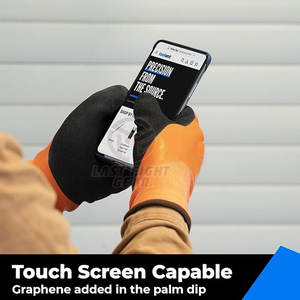 Cold Resistant <b>Gloves</b> With Fleece Lining And Elastic Cuff For Secure Wear High Performance Cold Resistant <b>Gloves</b> - Product Image 5