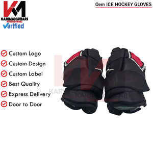 Guantes de hockey sobre hielo personalizados OEM Colores del equipo Envío global rápido Guantes de hockey sobre hielo personalizados OEM Acolchado de primera calidad Protección fuerte - Product Image 3