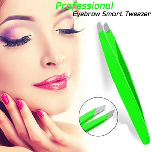 แหนบปลายแหลมคุณภาพสูงความแม่นยำเก๋ไก๋คอลเลกชันด้วยหินสีเทาดีไซน์มีสไตล์ - Product Image 4