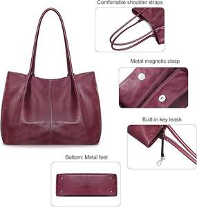 Fourre-tout chic pour femme élégant, léger et prêt pour le bureau, les escapades de week-end et les courses quotidiennes - Product Image 5