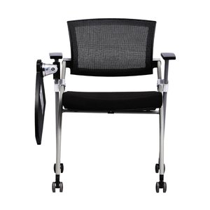 Contemporary Mesh Back Folding <b>Office</b> Chair Adjustable Height Foam & Fabric with Adjustable Headrest by Beema - Product Image 1