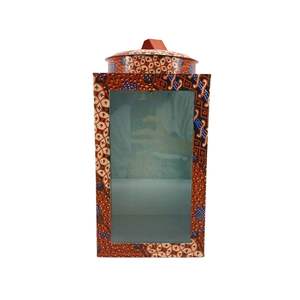 Elegant Medium Batik WIK Pattern Traditional Design <b>Tin</b> <b>Cracker</b> Indonesian Decorative <b>Tin</b> Souvenir Sets Model WIK-EH BCA for - Product Image 5