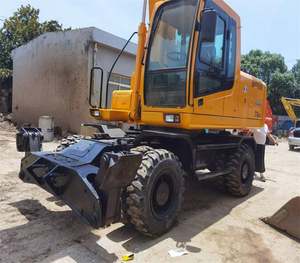 NUEVA Excavadora de Ruedas de 21 Toneladas 210W-7 2026, Excavadora Móvil Hidráulica de Uso Pesado para Construcción de Carreteras y Minería, Mejor Precio - Product Image 3